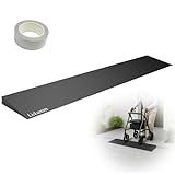 LIEKUMM 1' Rise Rubber Threshold Ramp for Doorways, 2500 lbs Heavy Duty Door...