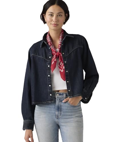 [リーバイス] デニムシャツ LOGAN SHACKET シャツ シャケット ジャケット レディース 005DW-0000 US S