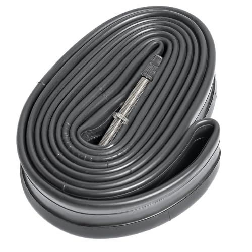 2-PCS 700C Bike Tubes 700x25C/28C/30C/32C FV48mm Presta Valve Premium Butyl Rubber 700C Bicycle Tubes Compatible with 700 x 25C 700x26C 700x28C 700x30C 700x32C Bike Tire Tubes