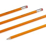 Amazon Basics Wood-Cased #2 Pencils for Writing, Drawing and Sketching, Pre-sharpened, HB Soft Lead with Erasers, Teacher Supplies, 150 Count, Yellow - Image 4