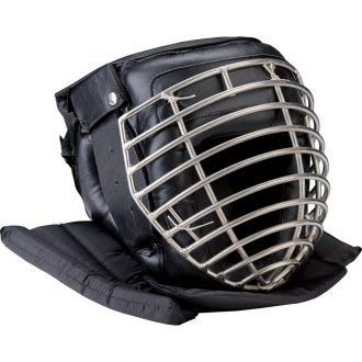 Protezione testa Escrima in pelle a contatto completo Sparring