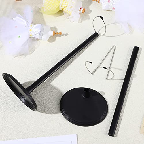 Alipis Puppenständer: 45 cm Verstellbarer Universal Puppenständer – 2 Stücke Actionfigurenständer – Puppentrage Für Kinder Puppenhaus Heimgeschäft Puppenmodellzubehör