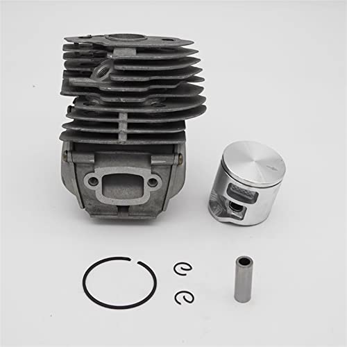 4 3mm 46mm Kit de pistón de Cilindros Apto for Husqvarna 545 550 555 560 Jonsered CS2252 CS2253 CS2258 CS2260 Pieza del cortacésped de la Motosierra del jardín Kit De Juntas De Pistón De Cilindro (Si