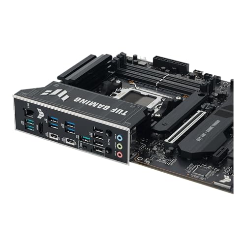 undefined TUF Gaming X870E-PLUS WIFI7 AMD X870E ATX Motherboard with 16+2+1 80A Power Stages, DDR5 Support with AEMP, PCIe 5.0 x16 with PCIe Slot Q-Release Slim, Four M.2 Slots, WiFi 7 with ASUS WiFi Q-Antenna の商品画像 12