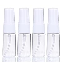 Luxiremi 4 Pcs 20ml Nachfüllbare Sprühflaschen Wiederverwendbare Reise Feine Nebel Sprühflaschen für Haar, Reinigung, Aromatherapie und ätherisches Öl