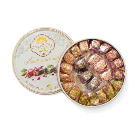Zaitoune Pomegranate and Rose Turkish Delight Gift Cover