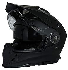 protectWEAR Crosshelm Endurohelm Motorradhelm mit integrierter Sonnenblende und Visier V331-SM-L