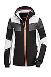Savognin WMN JCKT Killtec Damen Savognin WMN Jckt Hybridjacke Mit Abzippbarer Kapuze Und Schneefang, schwarz, 34