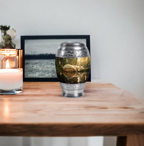 Image of Bear Urn - Small Urns for Human Ashes Keepsake - Urns for Ashes Adult Female Mom (3 inch Pack of 4)