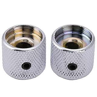 Musiclily Pro 6mm Acier Boutons Potentiomètre Dome Knobs avec Fixation Vis pour Guitare électrique Telecaster/Precision… – Image 5