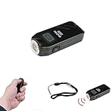 MecArmy SGN5 2017 TIP Upgrade 560 Lumen CREE XP-G2 USB Rechargeable+ Person Attack Alarm EDC Multi Color Keychain Light(6 Modes) with LumenTac USB Charging Cable (Black, More colors in Options) -Black