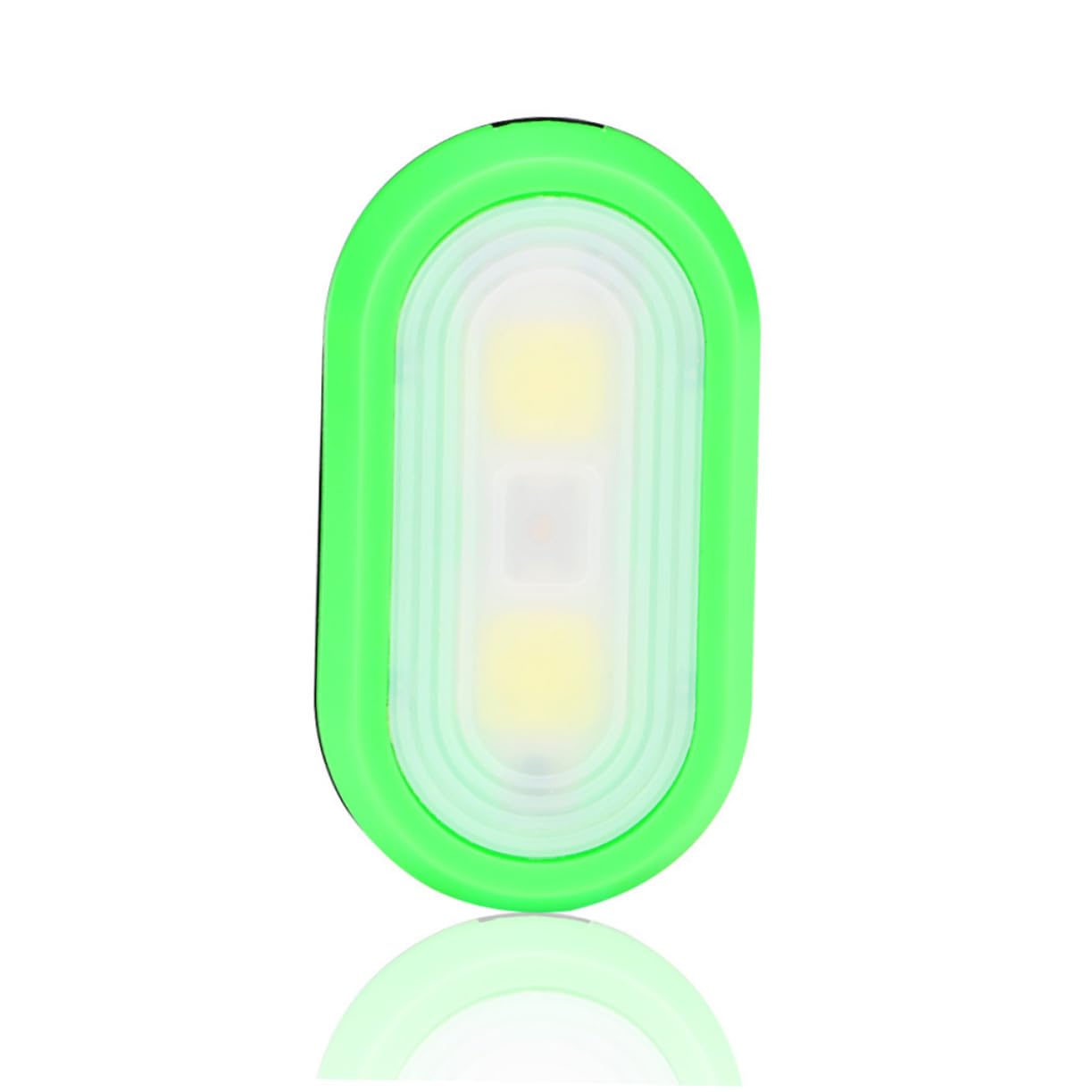 Mikikit 4Pcs LED Safety Lights for Runners Dogs and Bikes Clip Strobe Reflective Gear for Night Walking Lightweight Water Resistant Random Colors Batteries Not Included