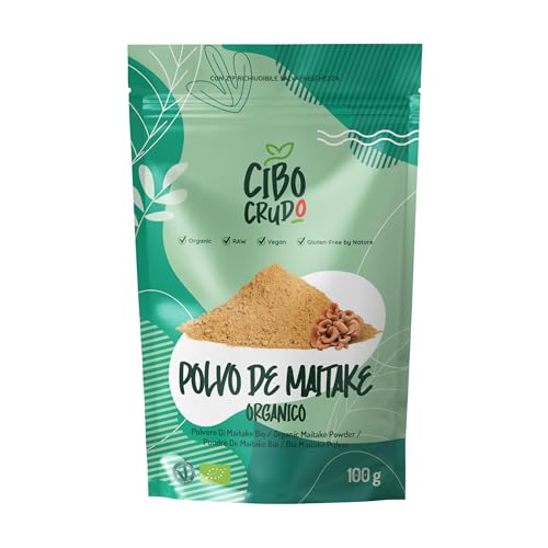 Hongo Maitake Orgánico en Polvo - 100g. También Conocido como Grifola Frondosa. Contiene Proteínas Fibras Vitaminas y Minerales. Para utilizar en Sopas Quisos o Risottos.