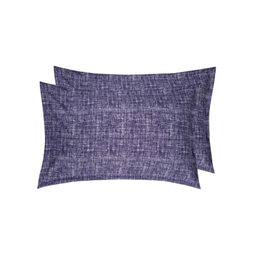 Image of Wakefit 100% Cotton Pillow Cover Set of 2 | 200 TC Soft & Breathable Pillow Cases | Standard Size 18 x 27 Inch | Skin Friendly, Durable & Gentle Machine Washable | Mambo