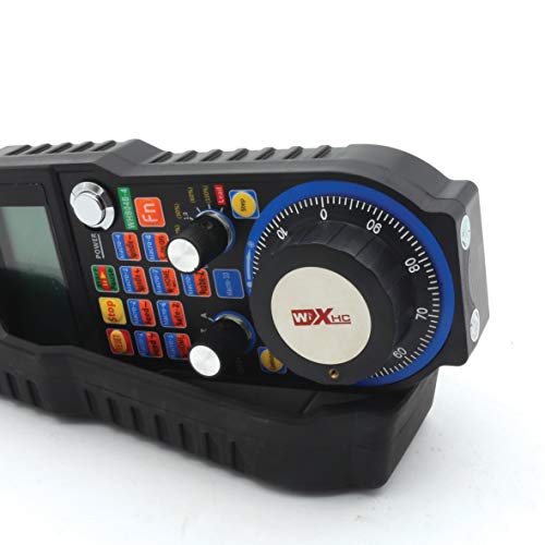 4 Axis 6 Axis Usb Mach3 Wireless Handwheel Controller Remote Hand Control Cnc Handwheel Manual Pulse Generator For Cnc Lathe Engraving Milling Machine (Whb04B) (4 Axis) #TOP4