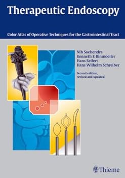 Hardcover Therapeutic endoscopy: Color atlas of operative techniques for the gastrointestinal tract Book