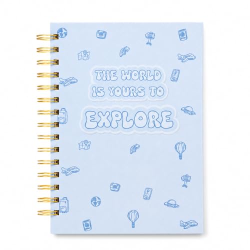 Image of Travel Journal & Diary for 6 Trips - A5 Guided Trip Planner, Bucket List & Travel Memory Book (Explorer)