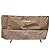 Woodhaven 3 Foot Crescent Full Cover - Covers 3 Foot Crescent Indoor Outdoor Firewood Rack - Reinforced Vinyl With Front Opeing Straps - Keeps Logs Dry (Brown)