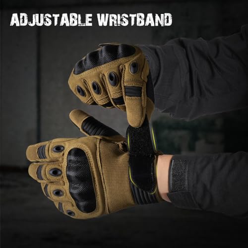 Image of WTACTFUL Tactical Gloves Men Women, Touchscreen Reinforced Palm