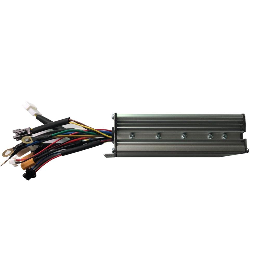 Centralina Monopattino Elettrico Controller Fit For 36/48V 250/350/500W Bicicletta Elettrica Motore del Mozzo Brushless Onda Sinusoidale Controller E-bike Programmatore Brushless Motor Controller(Sine