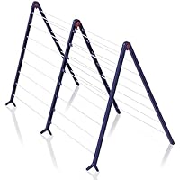 Leifheit Badewannentrockner Pegasus Bath 190 Extendable, standfester Standtrockner für die Wanne, ausziehbarer Wäscheständer, besonders schmaler Wäschetrockner