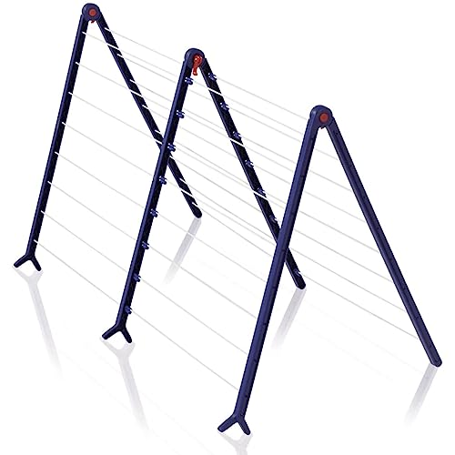 Leifheit Badewannentrockner Pegasus Bath 190 Extendable, standfester Standtrockner für die Wanne, ausziehbarer Wäscheständer, besonders schmaler Wäschetrockner