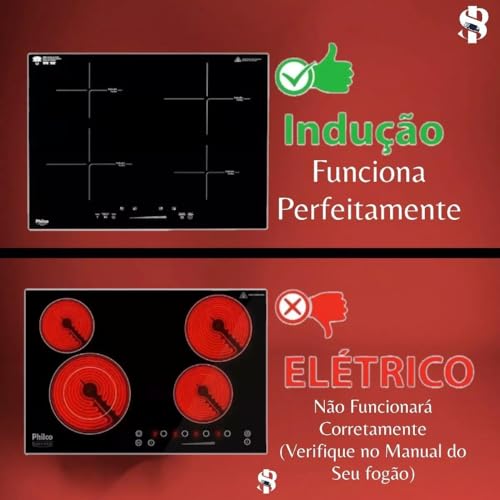 Kit 4 Tapete Silicone Fogão Indução Almofada Protetora