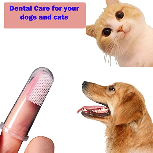12Pcs Dog Finger Toothbrush Soft Silicone Dog Finger Toothbrush for Dog Dental Care Cleaning Finger Toothbrush,Easy Dog Teeth Cleaning for Home Travel Dogs Cats Other Pets Gum Tooth - Image 4