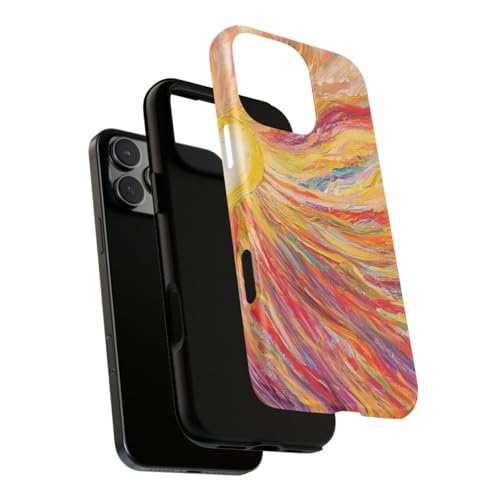 Coque rigide iPhone 16 Pro Max jaune pour sublimer votre look - 3
