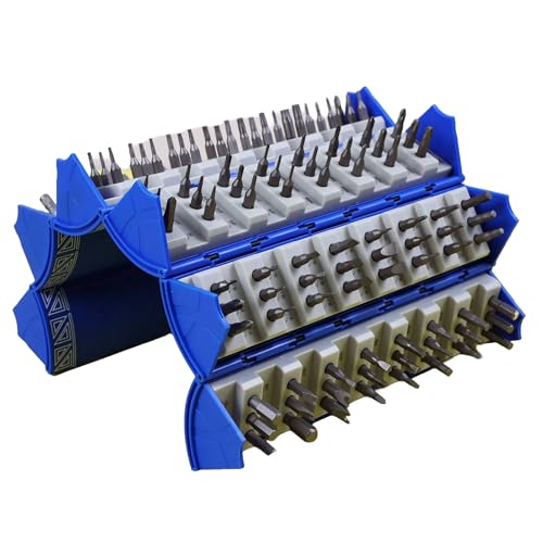 Image of 128-Piece Precision Screwdriver Set, Magnetic Driver Kit with Flexible Shaft, Professional Magnetic Repair Tool Kit for Cell Phone|Computer|Laptop|Xbox|Macbook|iPhone|iPad [Color: BLUE]