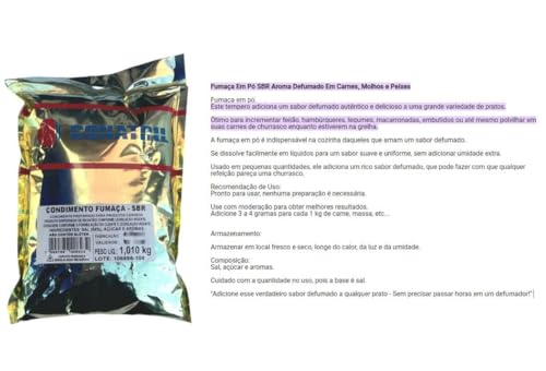 Condimento Fumaça SBR