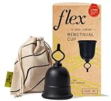 Flex Cup Starter Kit (Full Fit - Size 02) | Reusable Menstrual Cup + 2 Free Menstrual Discs | Pull-T