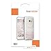 kwmobile TPU Silicone Case for HTC 10 - Crystal Clear Smartphone Back Case Protective Cover - Light Pink White Transparent