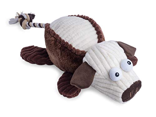 Petface Rope Tail Pig Dog Toy