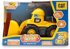 CAT Construction Toys, RC Remote Control Loader Truck - 10.5 Inch Length, Child Friendly Controller, Stowable Controller, Working Headlights - Batteries Included! - 5