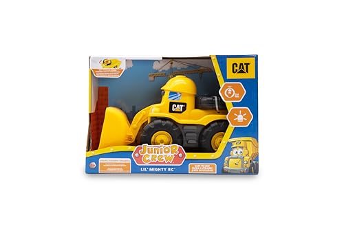 CAT Construction Toys, RC Remote Control Loader Truck - 10.5 Inch Length, Child Friendly Controller, Stowable Controller, Working Headlights - Batteries Included! by CAT - Image 6