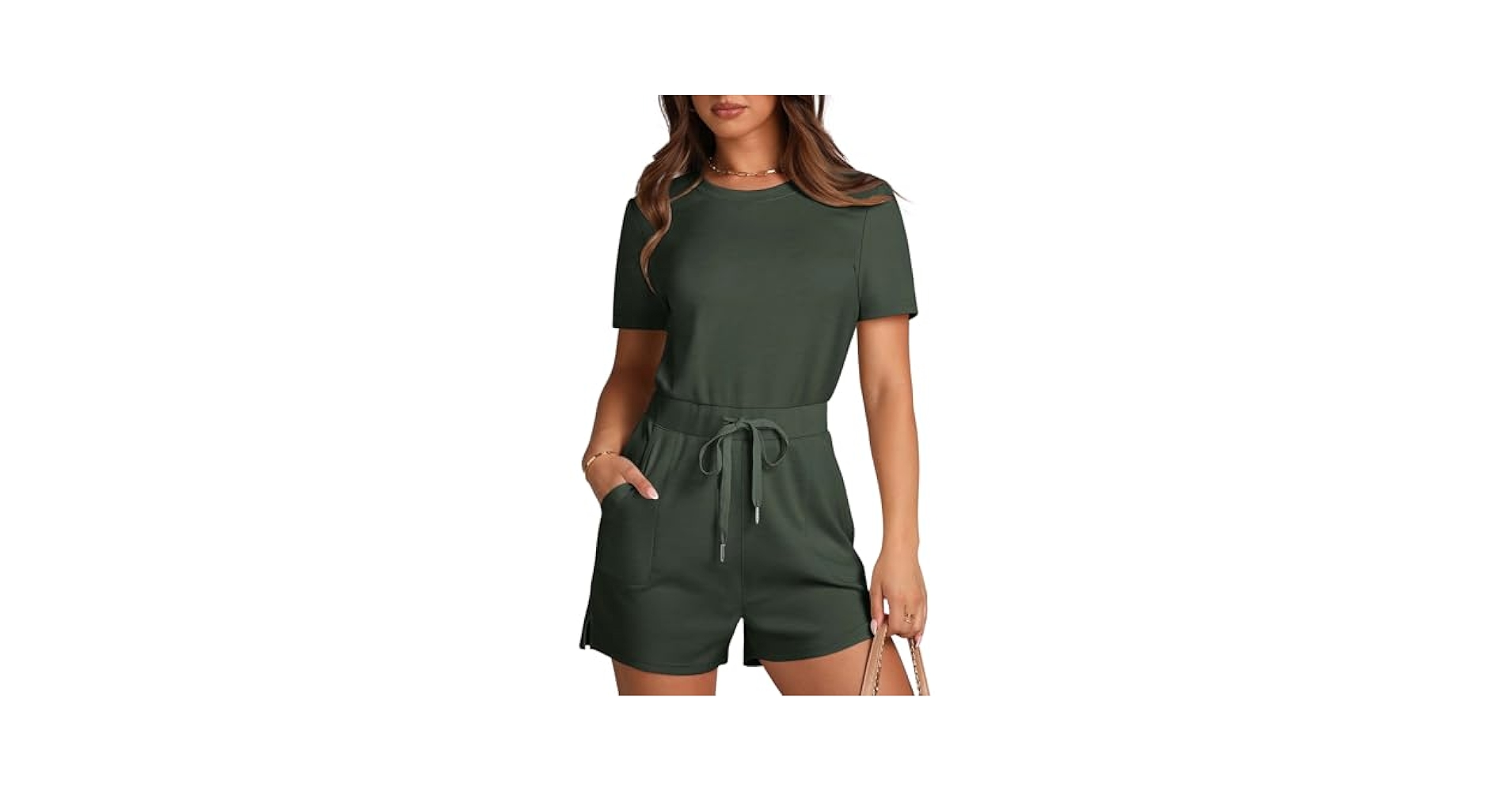 サロペット・オーバーオール・オールインワン Eaphi LACE SWITCHING ROMPERS LACE SWITCHING ROMPERS