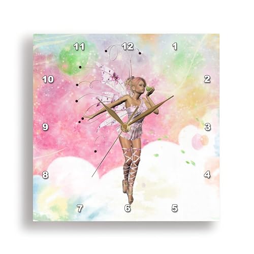 Reloj de pared 3dRose 10x10 pulgadas diseño moderno miniatura 1