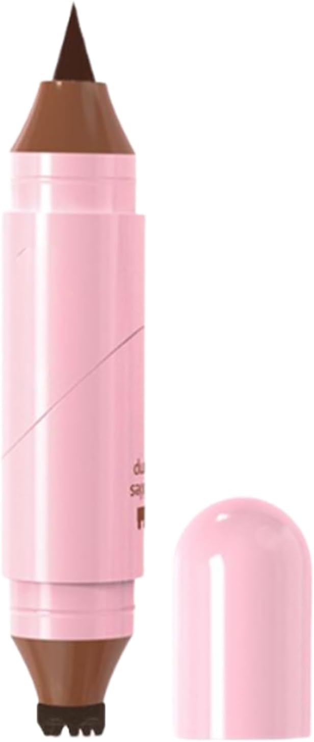 Du Al Ended Freckle Stamp Pen & Eye Liners, Smooth Glide Formula, 35g, Faux Freckles Kit, Liquid Eyeliner, Compact &Lightweight, For Halloween Parties Dating Stage Performance Events