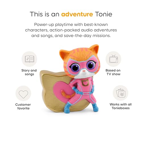 Tonies SuperKitties: Ginny Audio Toy Figurine from Disney by Tonies - Used condition - Image 5