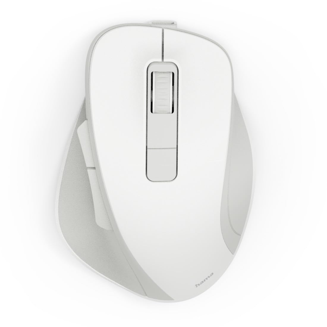 Hama Mouse Ottico SS Filo 6 Pulsanti WM-500, Silenzioso, Bianco