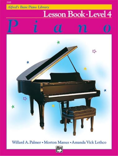 Alfred's basic piano library: lesson book level 4 piano