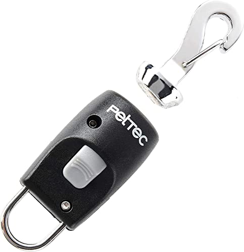 PetTec Quick Connector, Laisse pour Chien Magnétique à Crochet Rapide et Facile à Ouvrir et Fermer, Acier Inoxydable, Pèse 17gr pour Chien Jusqu’à 40kg Cover