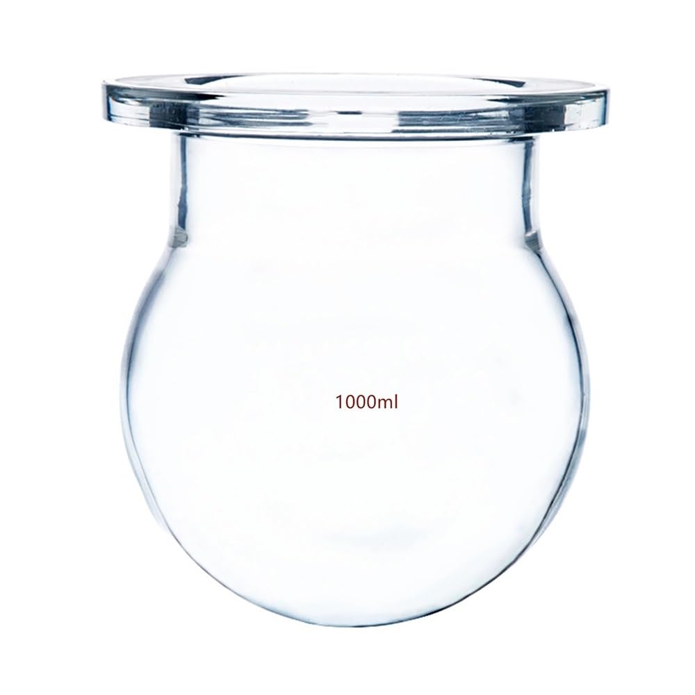 Flacon de réaction en verre 1000ml avec bride 150mm de haute précision