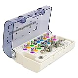 EpuzEr 16pcs Dental Implant Repair Tool Kit Dental Implant Restoration Hand Driver Tools Colorful Prosthetic Kit Torque Wrench 10-70NCM