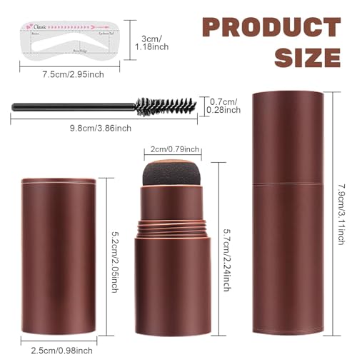 Timbro per Sopracciglia Kit, Eyebrow Powder Kit