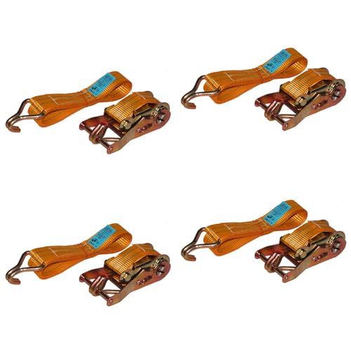 Safeset SG-40 35 mm 1,5 İnç Spanzet 6 Mt 1000-2000daN 8 mm Çift J Kanca 1.1 Yük Gerdirme Halatı (2)