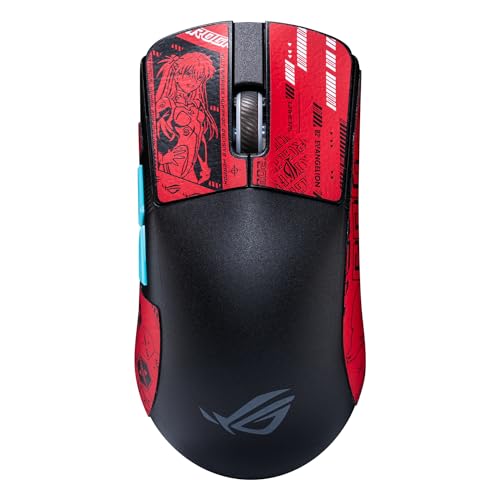 ASUS Cinta de Agarre ROG EVA-02 Edition, para ROG Harpe Ace con Agarres de Ratón Antideslizantes Pre-Cortados, Pegatinas de Agarre para el Ratón ROG Harpe Ace, Agarres Pre-Cortados