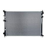 TYC 13104 Subaru B9 Tribeca 1-Row Plastic Aluminum Replacement Radiator