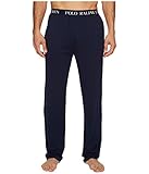 POLO RALPH LAUREN Supreme Comfort Knit PJ Pants Cruise Navy/Red Pony Player LG